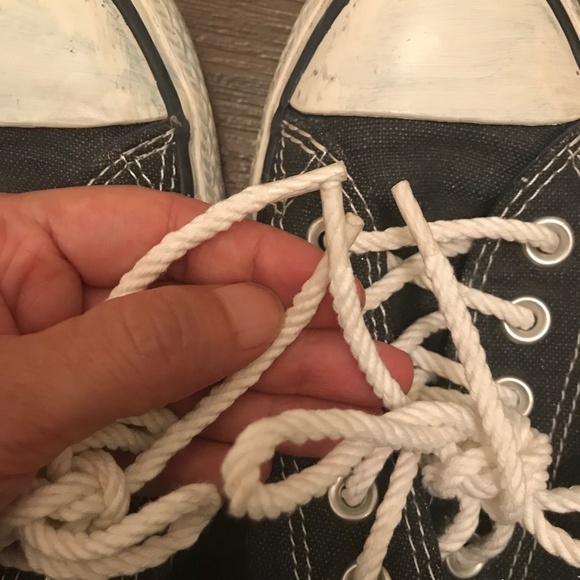 CONVERSE Chuck Taylor All Star Bleach Polka Dot Size 7 - Picture 11 of 13